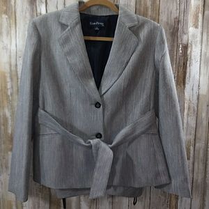 Evan-Picone Grey Pant Suit